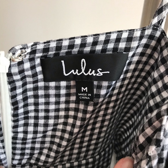 Lulus Never Worn Checkered Dress - Picture 4 of 4